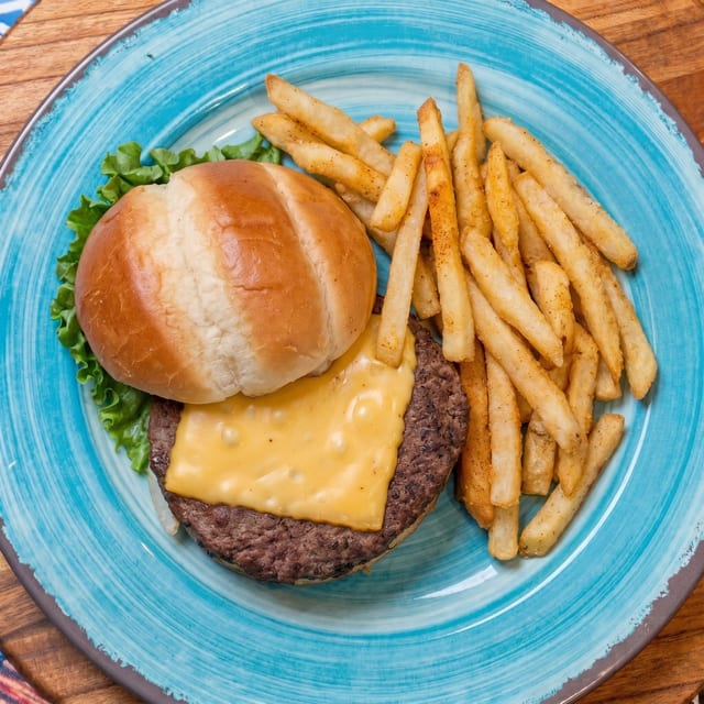 Delano's Cheeseburger.