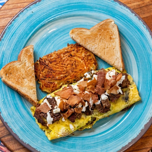 Greek Omelette.