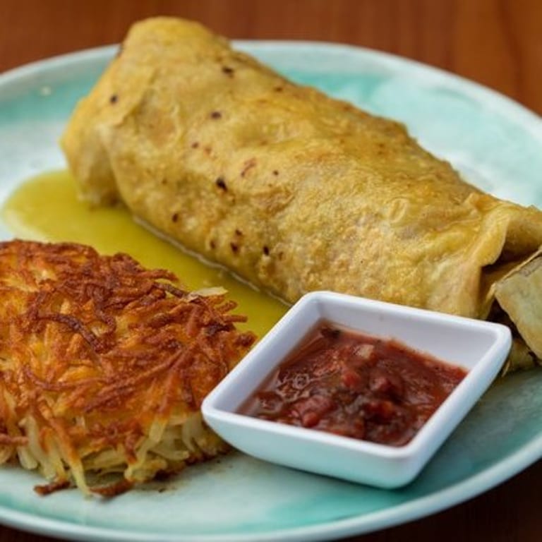 Delicious Breakfast Burrito