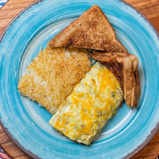 Veggie Omelette.