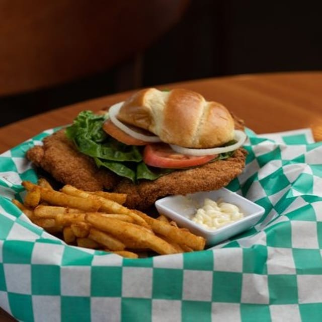 Pork Tenderloin Sandwich.