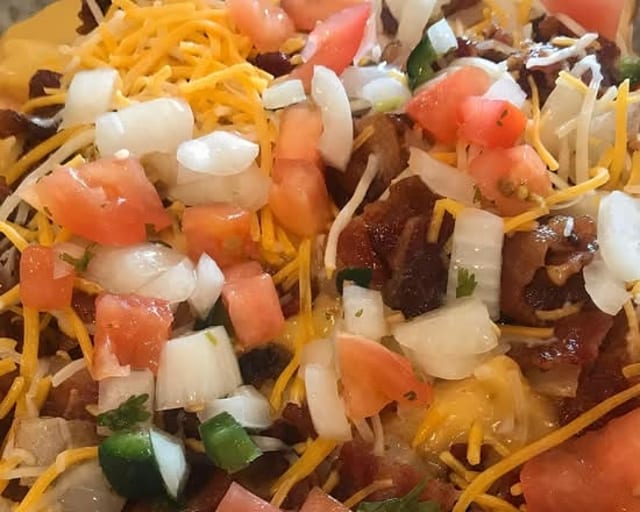 Loaded Cheese Fries.